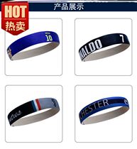 European Cup football headband Barcelona Real Madrid Messi Ronaldo headscarf anti-sweat running basketball fitness yoga suction
