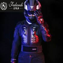 Motorcycle riding armor motorcycle off-road anti-fall protection breathable protective racing clothing summer knight 0103y