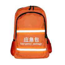 Emergency package Fire escape emergency kit portable shoulder can be 450*350*200 household disaster prevention emergency kit