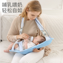  Feeding artifact Lying and feeding hands free Summer lying nursing pillow Newborn baby sleeping baby artifact hugging holder