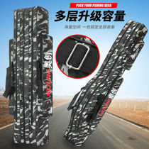 Fish pole bag light fish pole bag big belly fish pole bag fish pole bag factory direct fishing gear bag special clearance