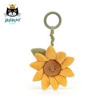 New jellycat2021 Fleuri sunflower hanging ring soft and comfortable cute plush toy for gift