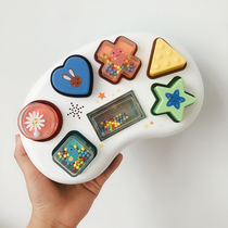 Montessori Music Table Baby Lightshape pairing with rat intellectual enlightenment development early education toy 6M