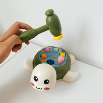Little turtle beating toys baby fun beating table children knocking Music boys and girls piling table toys 1 +