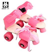 Beginner children size and size size adjustable double row Skates roller skates 3-12 years old men and women land Skates roller skates