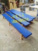 3 meters long 30cm wide leather gymnastics bench dance stool bench wooden bench