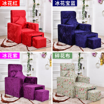 Nail art sofa foot bath pedicure nail shop beauty foot recliner foot Pedicure Foot chair backrest single chair stool