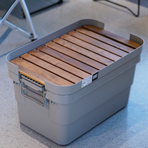 Outdoor camping storage box Japan imported large capacity camping storage box car trunk