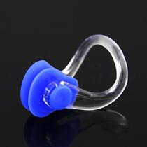 Training clip drifting swimming nose clip professional comfortable diving water inlet slip jacket silicone color ring nose elasticity
