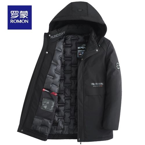 Пуховик, куртка с пухом, демисезонное удерживающее тепло термобелье, увеличенная толщина, для среднего возраста