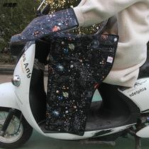 Electric car motorcycle windshield summer sun shade waterproof double-sided wind shield spring and autumn Four Seasons tram thin