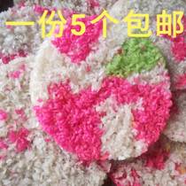 Hunan Xiangxi Huaihua Tongtong specialty fried glutinous rice gun slag pot Ba special snack Leisure bubble slag sugar umbrella