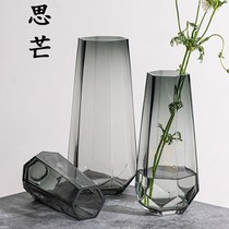 Lilies special vase Nordic minimalist creative glass exquisite small vase transparent water Vase Rose