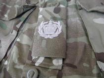 Import brand new original British Army Edition Army title MTP camouflated sergeant Chief of the Chest Front Military Rank of the Army