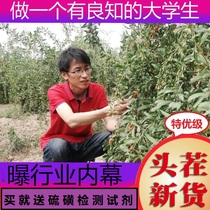 Yao Erguang Ningxia wolfberry excellent grade 500g bag bubble disposable authentic Zhongning tea male kidney red