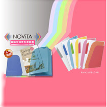 KOKUYO national reputation information book NOVITA oblique pocket for easy access to information