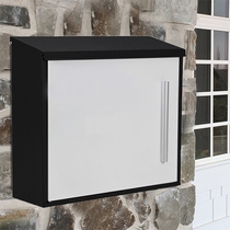 Mailbox European large mail box stainless steel opinion box creative mailbox modern villa letter box Outdoor Outdoor