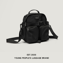 CHAOFANJI Japanese Tide brand small messenger bag mens shoulder bag shoulder bag Joker ins bag riding backpack