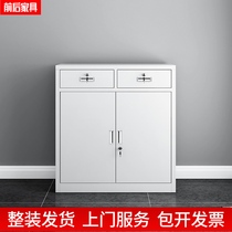 File cabinet short cabinet office iron cabinet steel data Cabinet financial certificate cabinet filing cabinet with lock locker