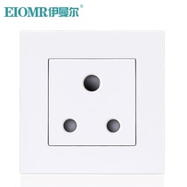 Type 86 15A Dainan non-standard Indian socket round hole switch socket panel power three-hole round hole non-standard socket