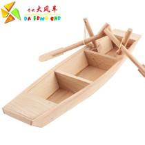 Floating boat floating wooden crafts rockery fish tank decorations living room ornaments creative girlfriends birthday gifts