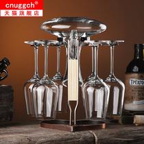Wine glasses set household crystal glass wine decanter wine decanter one cup holder creative 6 goblets