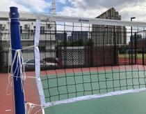Jinling volleyball net 13118 polyester volleyball net competition training volleyball net logo with bar