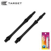 TARGET Pole 8 FLIGHT SLIM Pole Rotating Fixed Professional Dart Rod