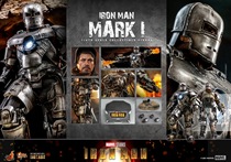 HotToys HT MMS605D40 Iron Man MK1 Alloy Die-cast doll