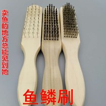 Scrape fish scale kill fish exclusive to fish scale shaved fish scalpers Domestic hit Squamers Kitchen small workers Killed fish Brush Knives