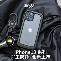 New products Japan ROOTCO applicable iPhone13 mobile phone shell Pro anti-fall Max Apple mini all-bag creative