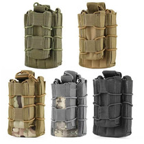 Outdoor camouflage tactical molle mother tool bag 9mm 5 56 accessories pack water egg for clip quick pull sleeve