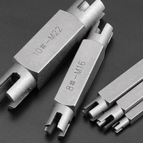 German imported hexagonal double-head taper extractor wire tap extractor cut off filament retrieval silk retrieval