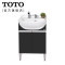 TOTO bathroom simple 60CM bathroom cabinet combination LDSW601K DL319C2 pull faucet set