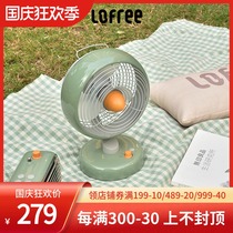 Lofree Lofree fan small desktop dormitory home Desktop usb charging portable portable student