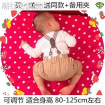 (Buy 1 get 1 free) Childrens suspenders clip childrens pants suspender belt boys and girls baby adjustment rope infant suspenders
