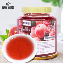 Hakuo Home Xinsheng Peach Jam Wine Wine Peach Raw Fruit Sauce Baking Xinxin Series Wholesale