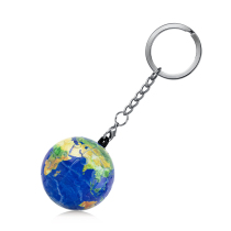 3D-JP 24 pieces 1 57 inch sphere puzzle keychain puzzle bright star-Earth A3532