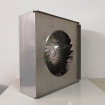 Commercial stainless steel centrifugal fan transport water exhaust hood special wind turbine smoke machine accessories Louver centrifugal fan shell