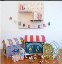 Do not return Danish rice handmade plant leaf weaving storage box toys storage clothing storage box Sundries