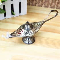 Pakistani handicrafts bronze bronze carvings Aladdins lamp safety and wealth gifts factory direct sales BT602