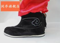 Costume drama shoes Opera Beijing Opera Yue Opera Fast boots Magistrate shoes Film and television Wu Sheng Dragon set Taoist ancient soldier shoes