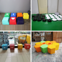 Glass fiber reinforced plastic shopping mall leisure chair indoor creative modeling bench outdoor rest sitting Chair Entertainment place decoration decoration