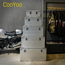 CooYoo cool friends aluminum magnesium alloy light storage box Outdoor self-driving tour car storage box equipment finishing box