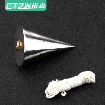 Solid cylindrical hanging hammer hammer building tool wire hammer line hanging woodworking hanging wire falling non-magnetic wire falling