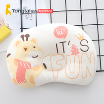 Child Tai Newborn Stereotyped Pillow Spring Autumn Season Pure Cotton Baby Pillow Breathable Straightening Head Type Baby Cartoon Pillow