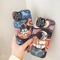 iphone13 phone case 12Promax creative universe Starry Sky tide 8plus 11 personality Apple xr Anti-drop soft