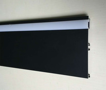 Skirting line with light LED cabinet skirting board Wall root aluminum alloy with light Universal wine cabinet wardrobe waterproof foot line
