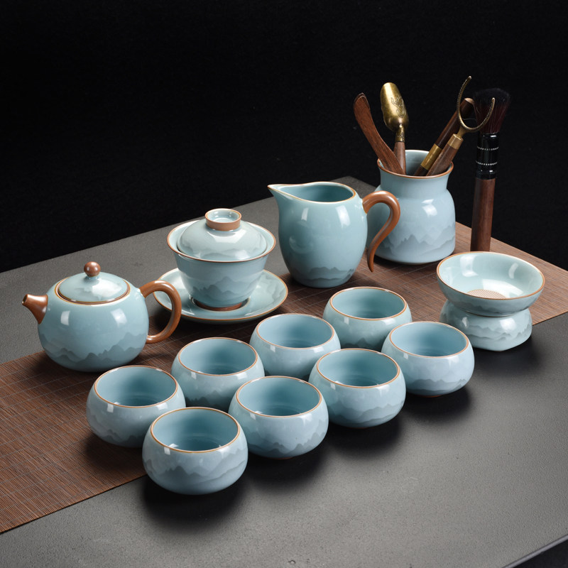 天青汝窑茶具套装-天青汝窑茶具套装促销价格、天青汝窑茶具套装品牌- 淘宝