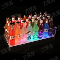 LED glowing beer frame bar KTV colorful wine bucket charging champagne bucket multi-purpose ice bucket custom logo